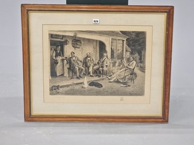 Lot 929 - Eugene Chiquet (1863-1942) after Walter Dendy...