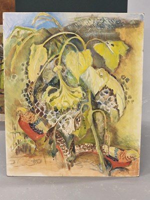Lot 933 - Studio of Joyce Williams ARR, four oils on...