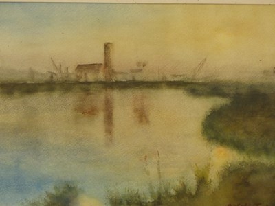 Lot 1277 - 20th century school, yachts offshore and a...