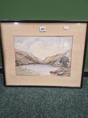 Lot 943 - H A Luxford (20th century), fishing boats on a...