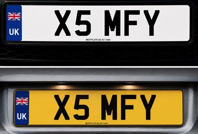 Lot 491 - A private registration number X5 MFY