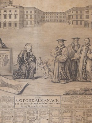 Lot 2711 - 'The Oxford Almanack for the Year of Our Lord...