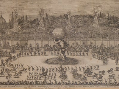 Lot 2726 - Stefano della Bella (1610–1664), 'Entry of the...