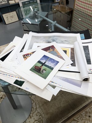 Lot 260a - A collection of folio prints