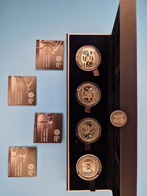 Lot 2824 - Royal Mint- Countdown to London 2012- A boxed...