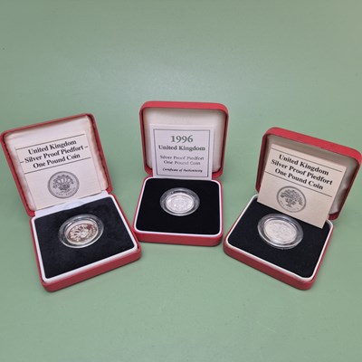 Lot 2826 - Royal Mint- A1996 and two other United Kingdom...