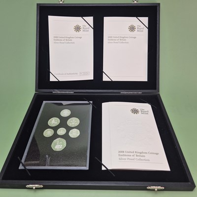 Lot 2832 - Royal Mint - 2008 UK coinage, Emblems of...