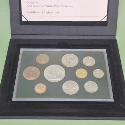 Lot 2836 - Royal Mint - George VI 1951 Festival of...