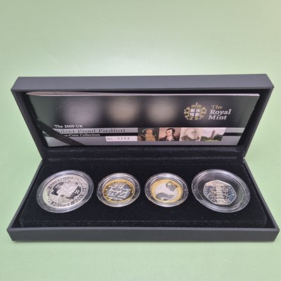 Lot 2838 - Royal Mint - 2009 UK Silver proof Piedfort...