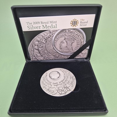 Lot 2840 - Royal Mint - 2009 UK Silver medal designed by...
