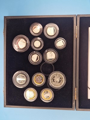 Lot 2852 - Royal Mint - 2009 UK silver proof twelve-coin...