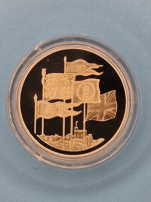 Lot 2868 - Royal Mint - 1996 Silver Proof crown, Her...