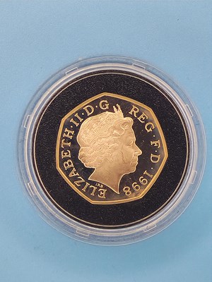 Lot 2876 - Royal Mint - 1998 Piedfort Silver Proof fifty...
