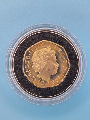 Lot 2878 - Royal Mint - 1998 Piedfort Silver Proof fifty...