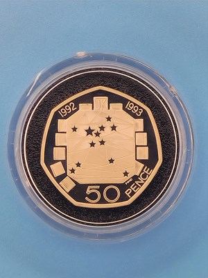 Lot 2879 - Royal Mint - 1992-3 Piedfort Silver Proof...