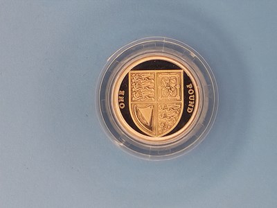 Lot 2881 - Royal Mint - 2009 Silver Proof £1 coin, Shield...