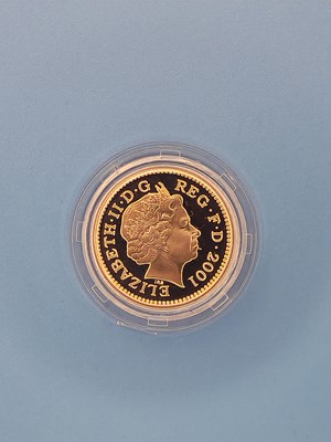 Lot 2886 - Royal Mint - 2001 Piedfort Silver Proof £1 coin