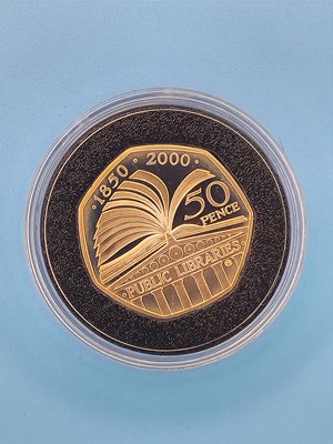 Lot 2888 - Royal Mint - 2000 Piedfort Silver Proof fifty...