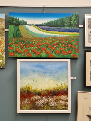 Lot 78 - David Handcock ARR., 'Morning Glory', acrylic...