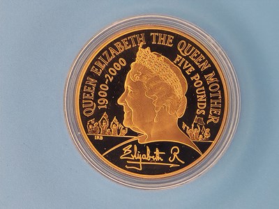 Lot 2893 - Royal Mint - 2000 gold Proof crown £5 coin-...
