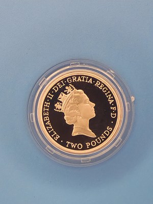 Lot 2901 - Royal Mint - 1994 Silver Proof two-pound coin,...