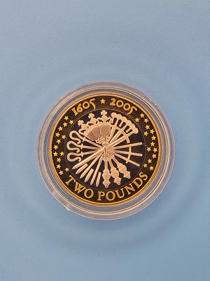 Lot 2906 - Royal Mint - 2005 Silver Proof two-pound coin,...