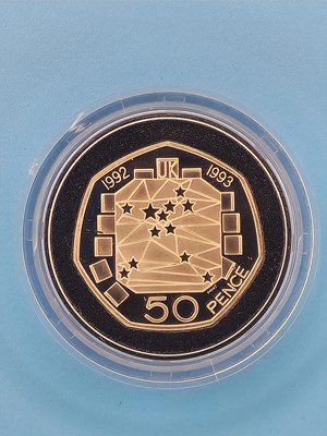 Lot 2910 - Royal Mint - 1992-1993 Silver Proof fifty...