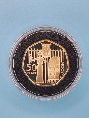 Lot 2911 - Royal Mint - 2003 Silver Proof fifty pence...