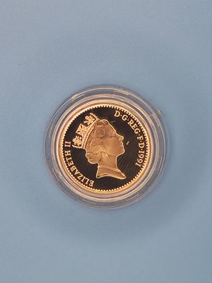 Lot 2915 - Royal Mint - 1991 Silver Proof one pound coin