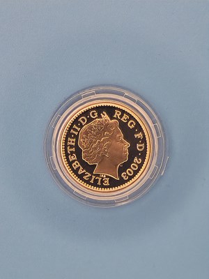 Lot 2924 - Royal Mint - 2003 Silver Proof one pound coin