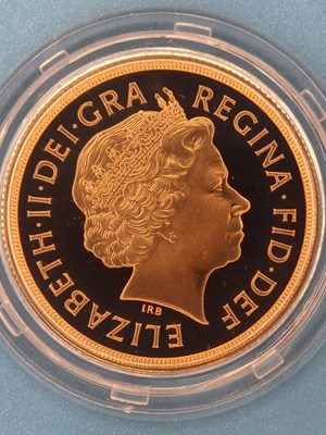 Lot 2959 - 2002 Gold Proof Double Sovereign, struck in...