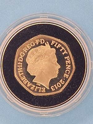 Lot 2984 - Royal Mint. 2013 Piedfort silver proof 50...