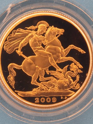 Lot 2998 - 2009 Gold Proof Double Sovereign, struck in...
