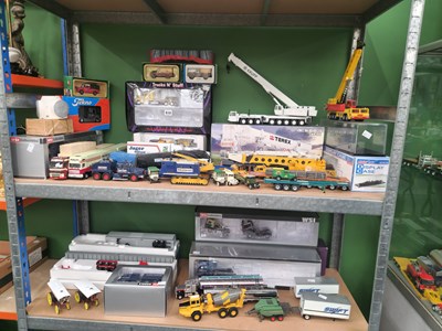 Lot 510 - Boxed and loose lorries, cranes and vans by...