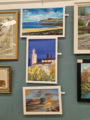 Lot 103 - Three contemporary works: Julie Hughes,...