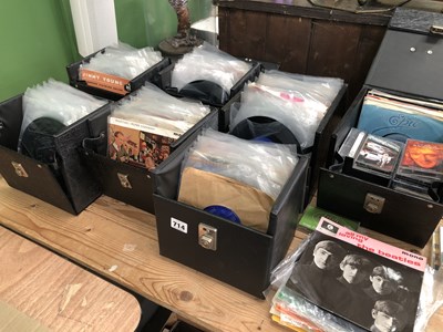 Lot 714 - 60s/70s pop: seven hard carry cases containing...