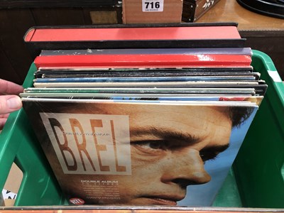 Lot 716 - World Music: sixteen LP records and three...