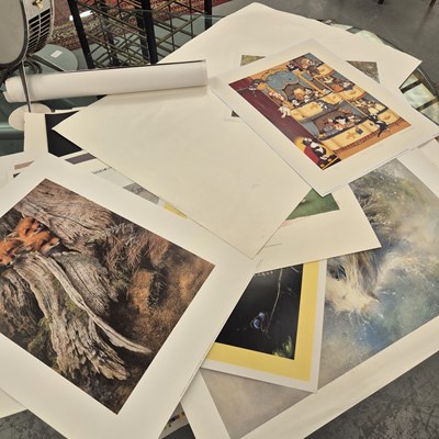 Lot 161 - A collection of loose decorative prints and...