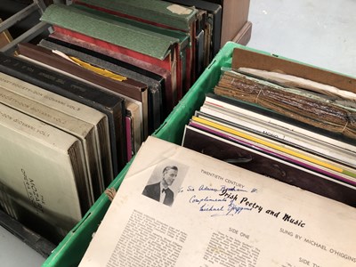 Lot 719 - A collection of classical 78rpm records and...
