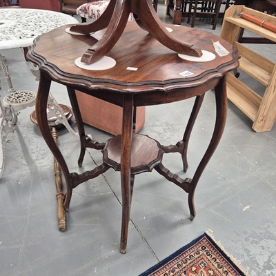 Lot 178 - An antique fruitwood occasional table, the...