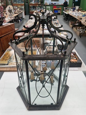 Lot 618 - An impressive glazed brass/bronze large...