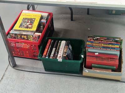 Lot 619 - Football and sporting books, biographies,...