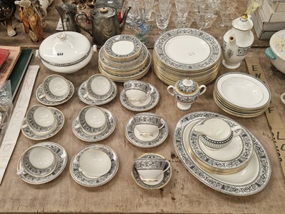 Lot 644 - A Doulton 'Baronet' dinner and tea service...