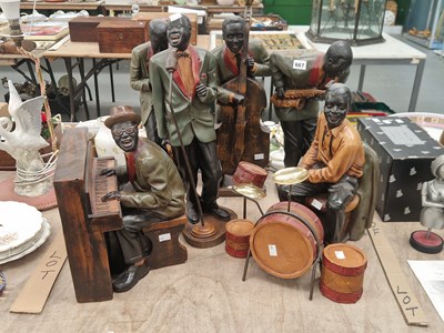 Lot 667 - A New Orleans inspired group of six musicians