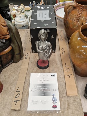 Lot 668 - A boxed limited edition De Montford Fine Art...