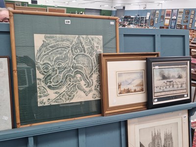 Lot 230 - 19th century school ' Loch Irne, Inverard in...