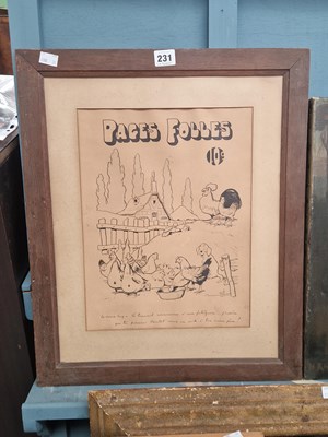 Lot 231 - Benjamin Rabier (1864-1939), original...