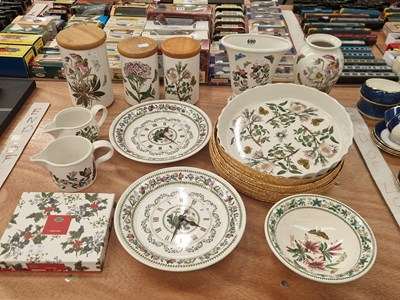 Lot 690 - A collection of Portmeirion wares in the...