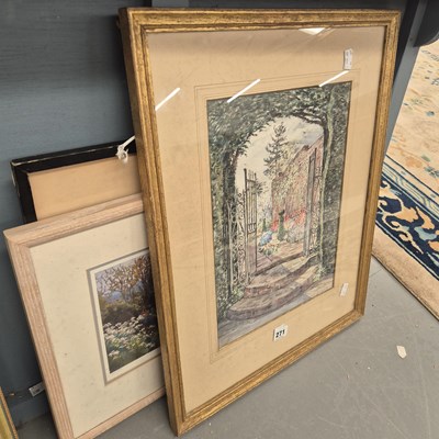 Lot 271 - Vincent Lines (1909-1968) RWA  ARR., a view...