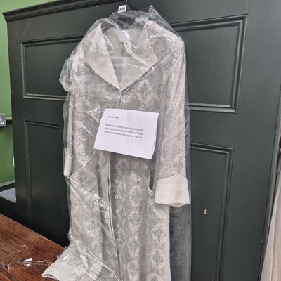 Lot 308 - A pale green Nellie and Dove pure Irish linen...